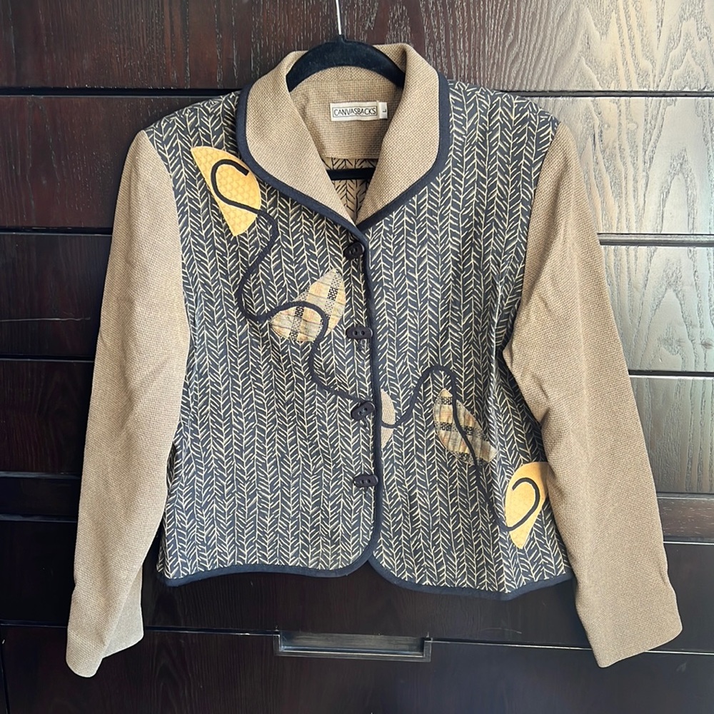 Artsy and professional blazer